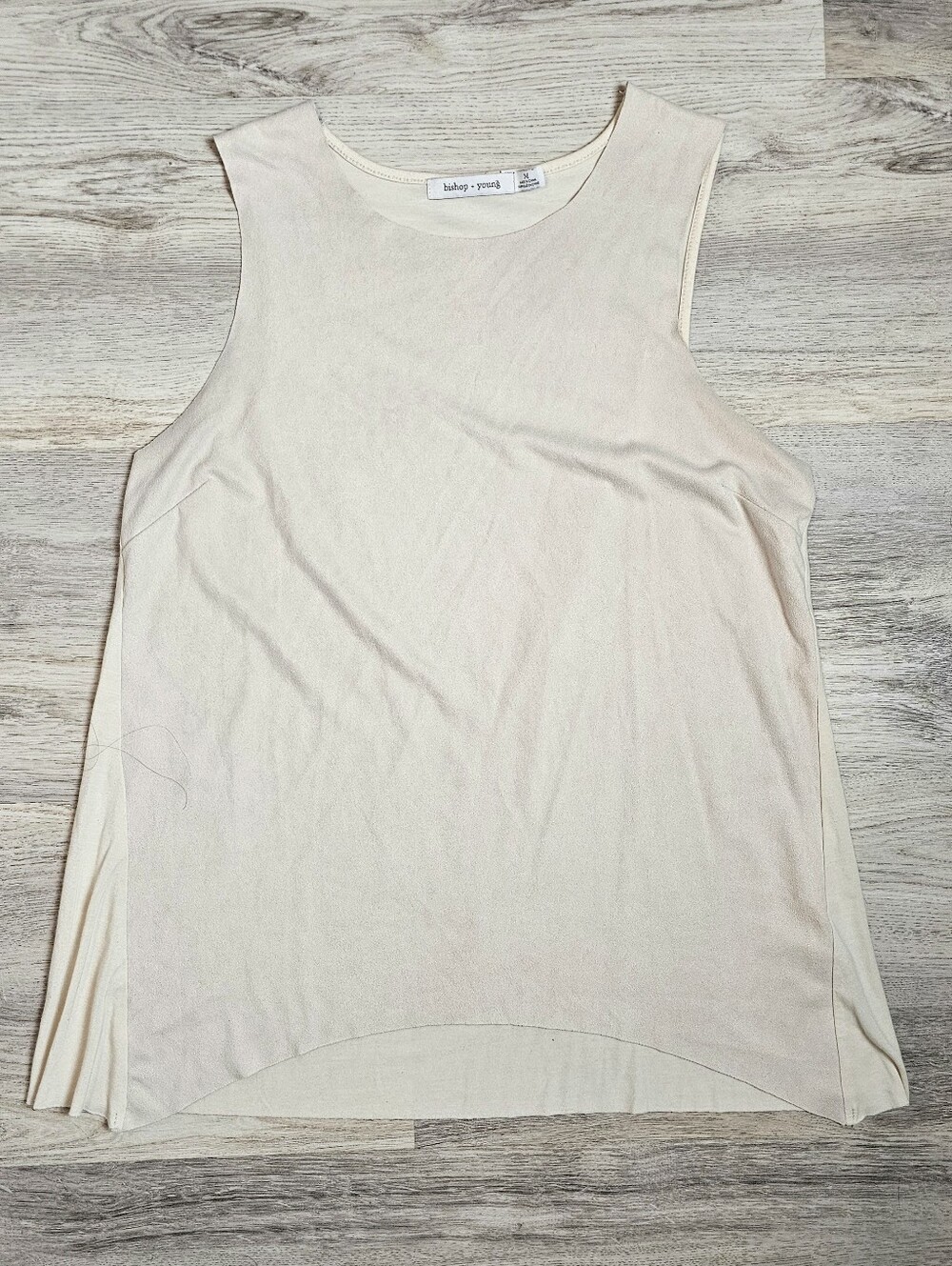 Bishop + Young Two Tone Sleeveless Breezy Tank Top